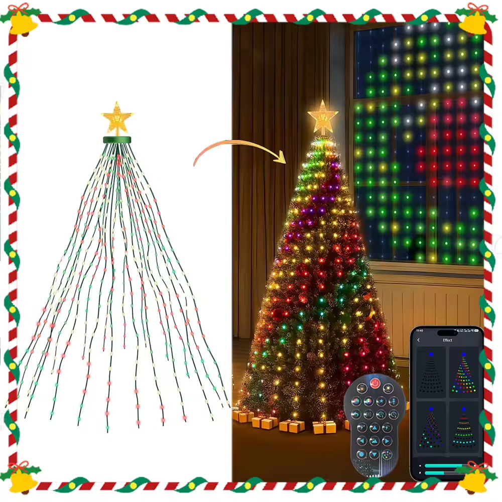 Smart Garden Products - 2.1M 400LEDs Christmas Lights Holiday String