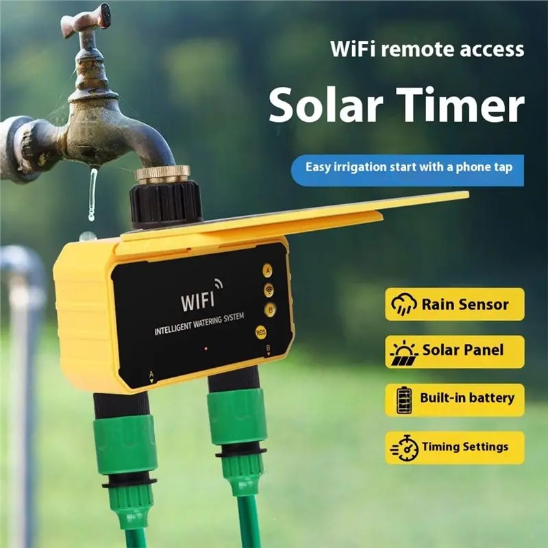 1/2 Outlets WIFI Solar Irrigat - Smart Garden Products 评论和价格