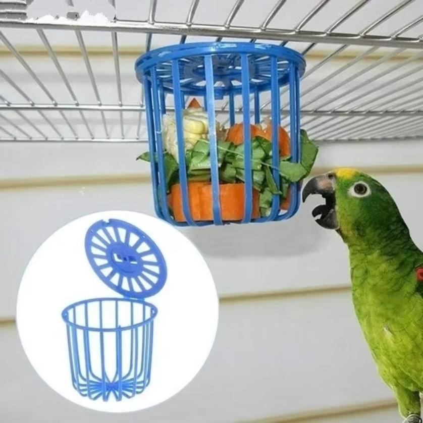 Cute Parrot Feeder Hanging Bas - Smart Garden Kitchen 评论和价格