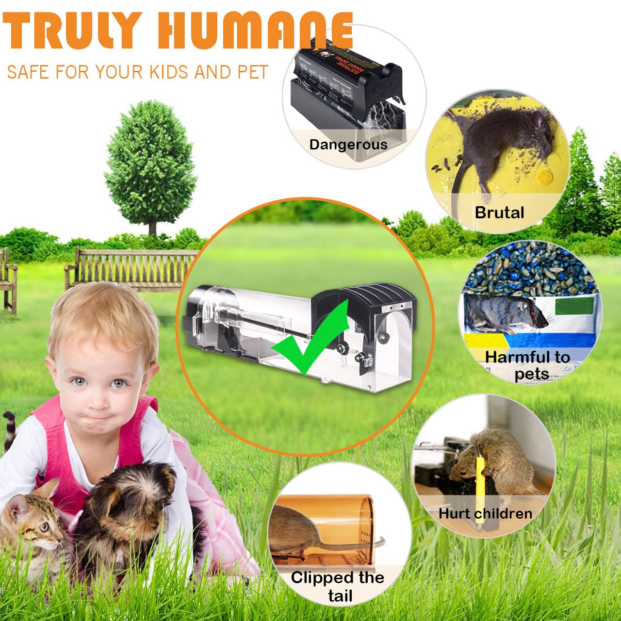 Safe Firm Humane Reusable Plas - Smart Garden Furniture 评论和价格