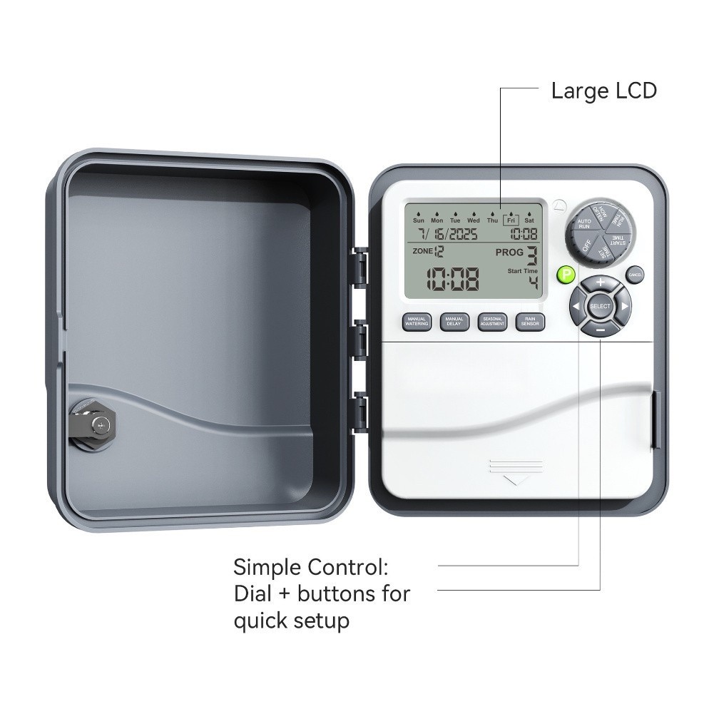 1Pc 12-Zone Programmable Sprin - Smart Garden Furniture 评论和价格