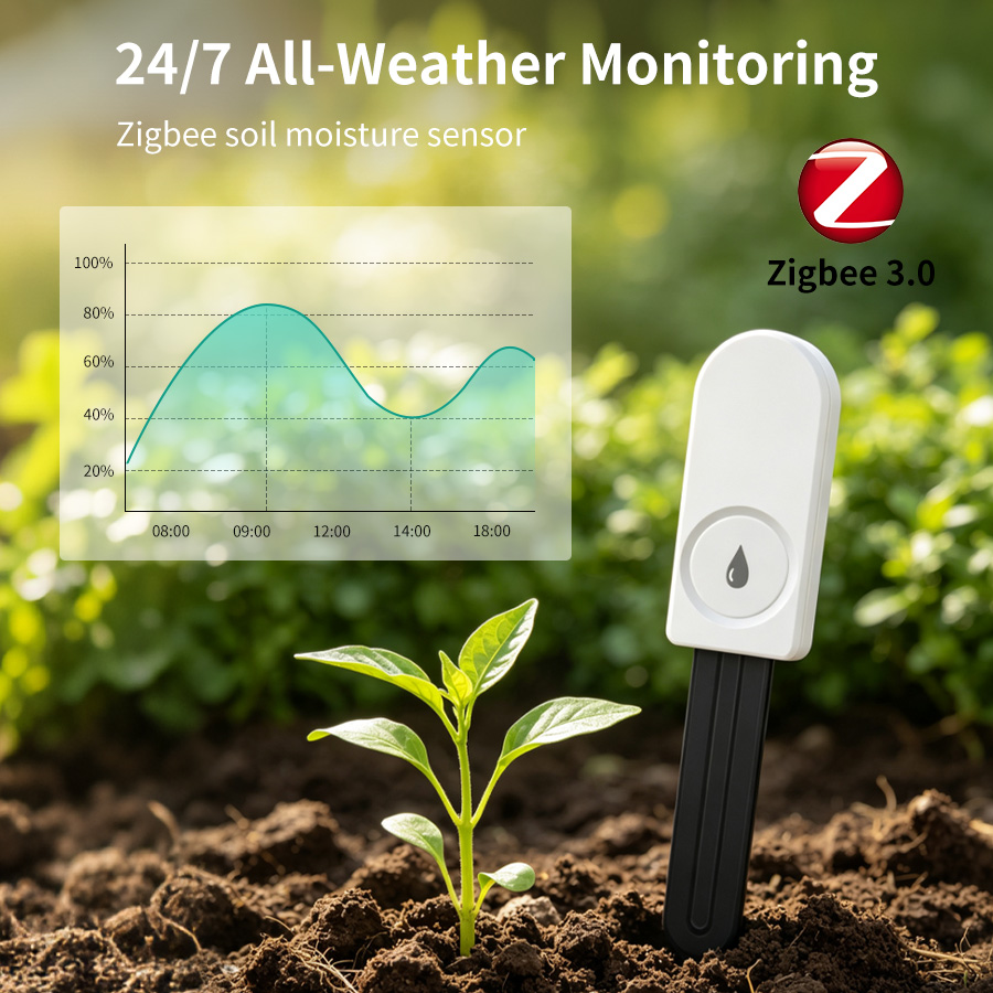 Tuya Zigbee3.0 Soil Moisture S - Smart Garden Products 评论和价格