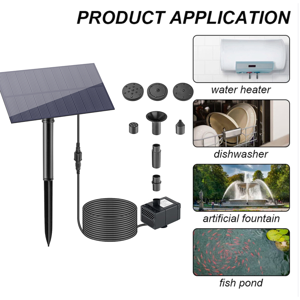 5W 5V Water Fountain Garden De - Smart Garden Home 评论和价格