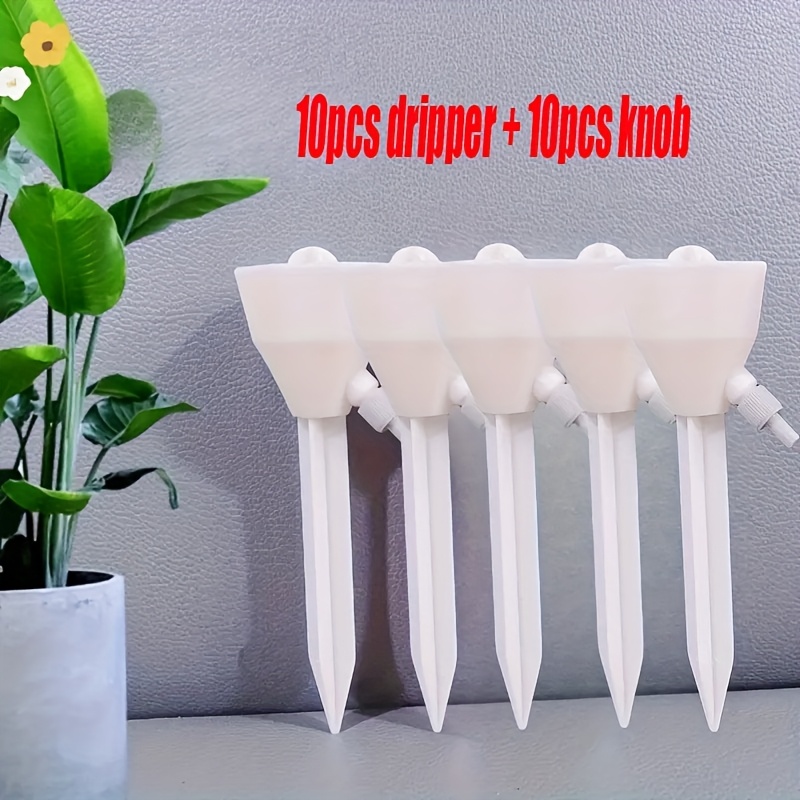 10PCS Automatic Plant Drip Irr - Smart Garden Furniture 评论和价格