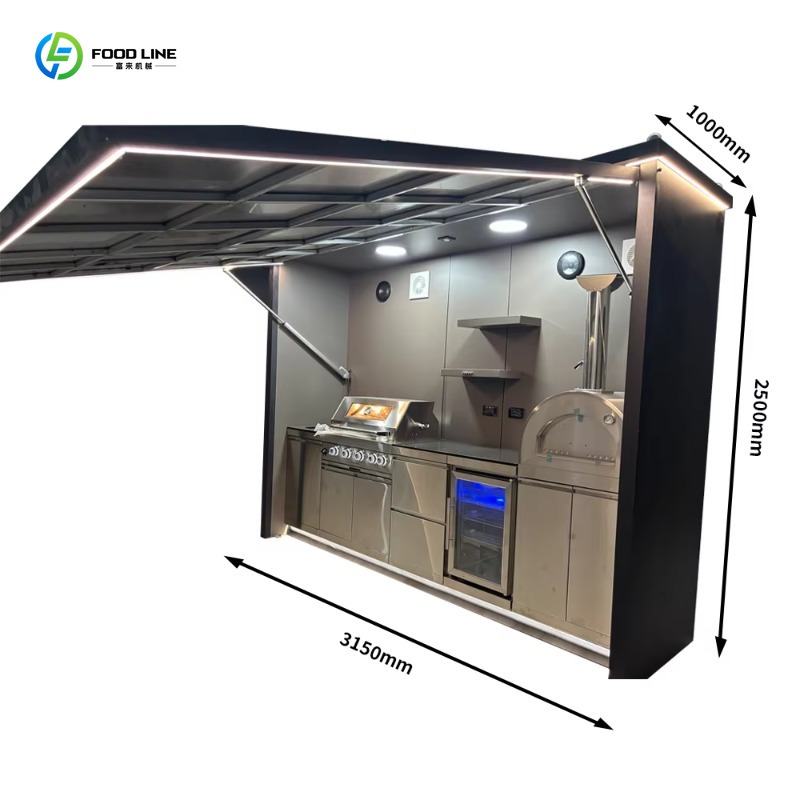 Customized smart closeable she - Smart Garden Kitchen 评论和价格