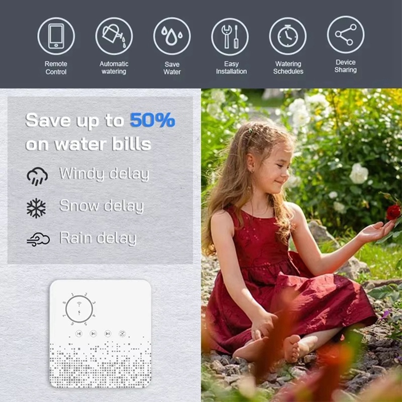 Tuya WiFi Smart Sprinkler Cont - Smart Garden Home 评论和价格