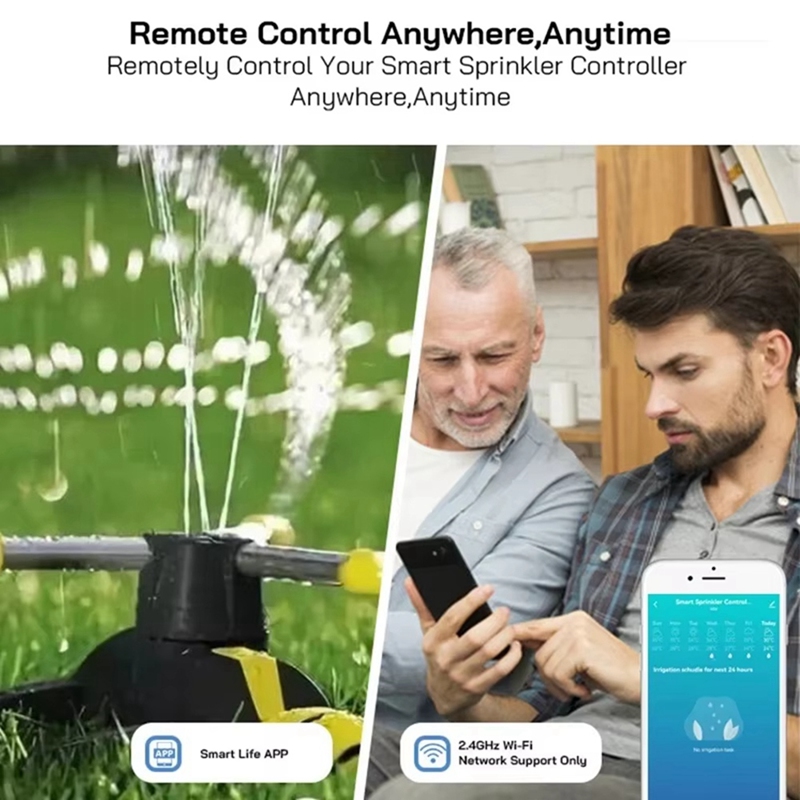 Tuya WiFi Smart Sprinkler Cont - Smart Garden Home 评论和价格