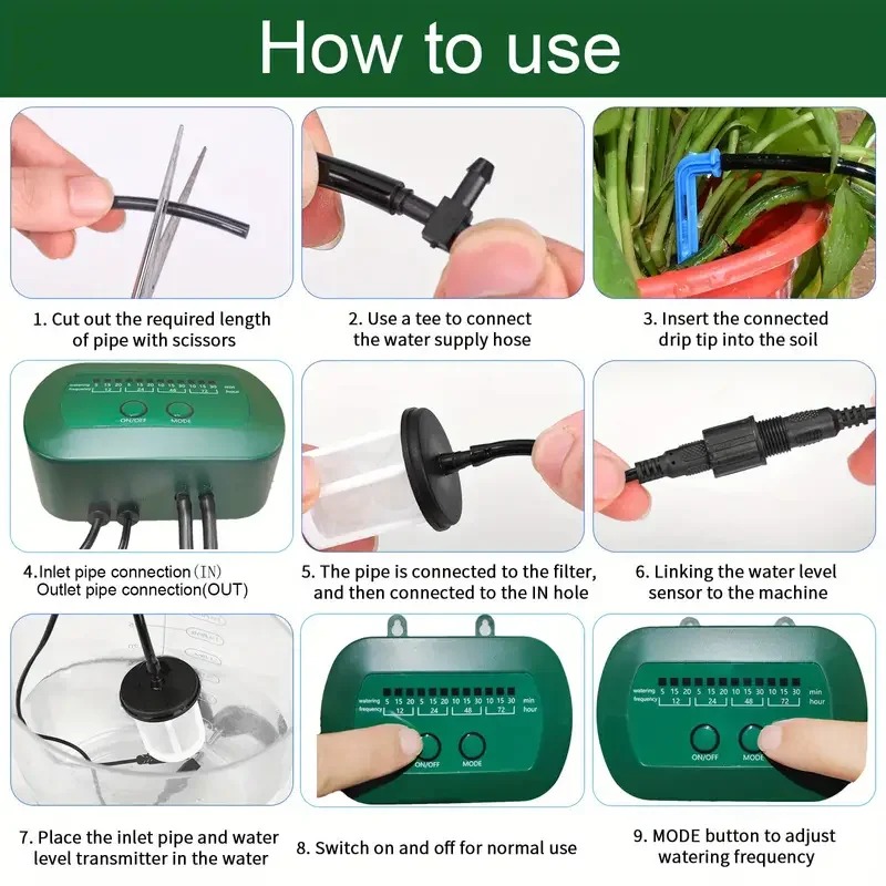 Solar Intelligent Irrigation K - Smart Garden Home 评论和价格