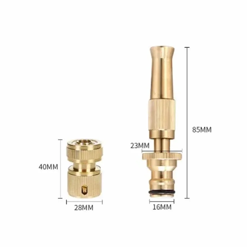 Spray Nozzle Water Gun Brass H - Smart Garden Home 评论和价格