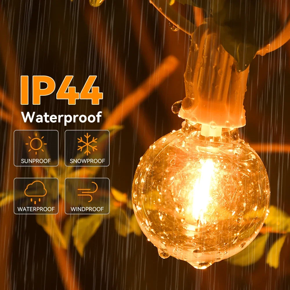 30M 15M Fairy String Light G40 - Smart Garden Furniture 评论和价格