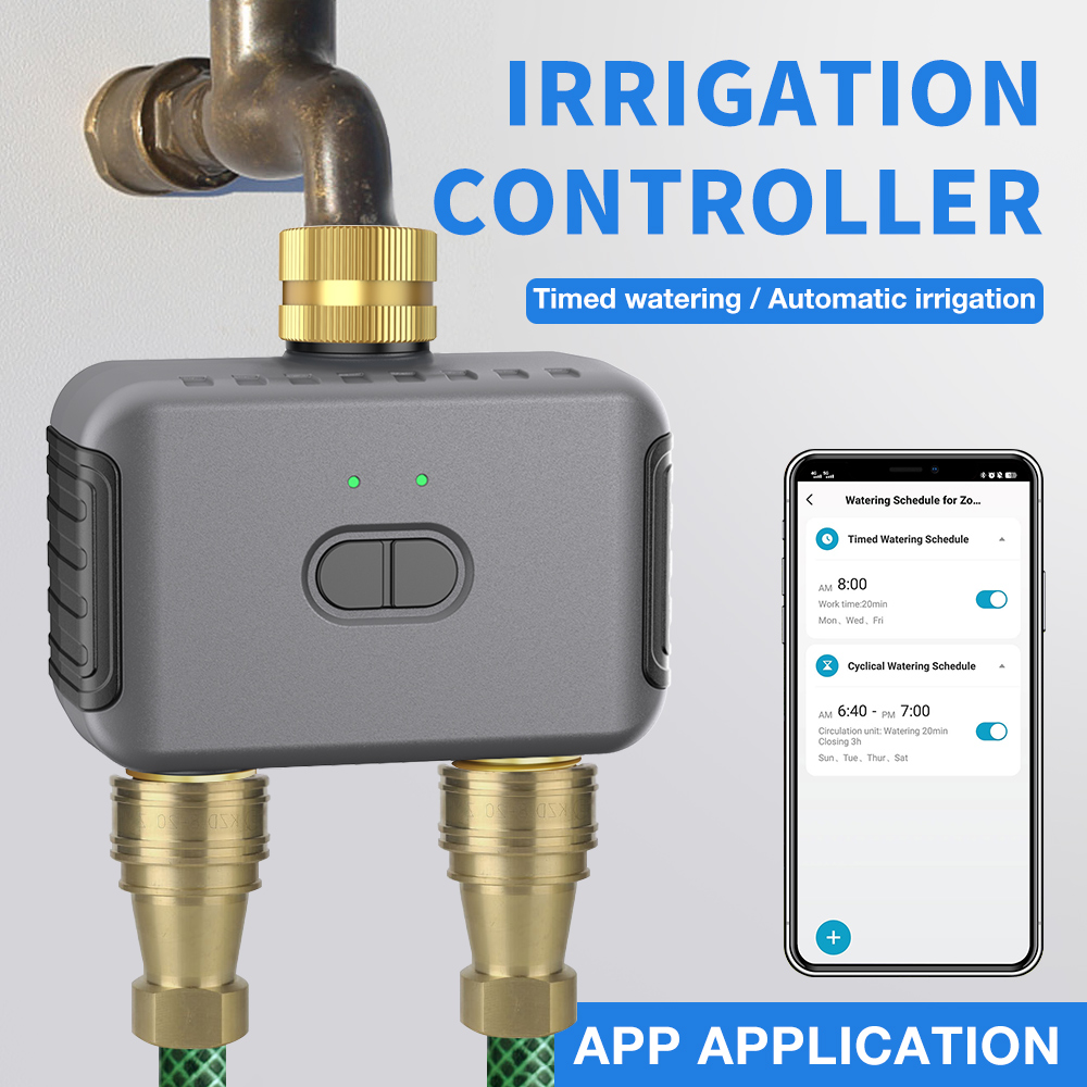 Tuya 2 Zone Watering Timer Gar - Smart Garden Home 评论和价格