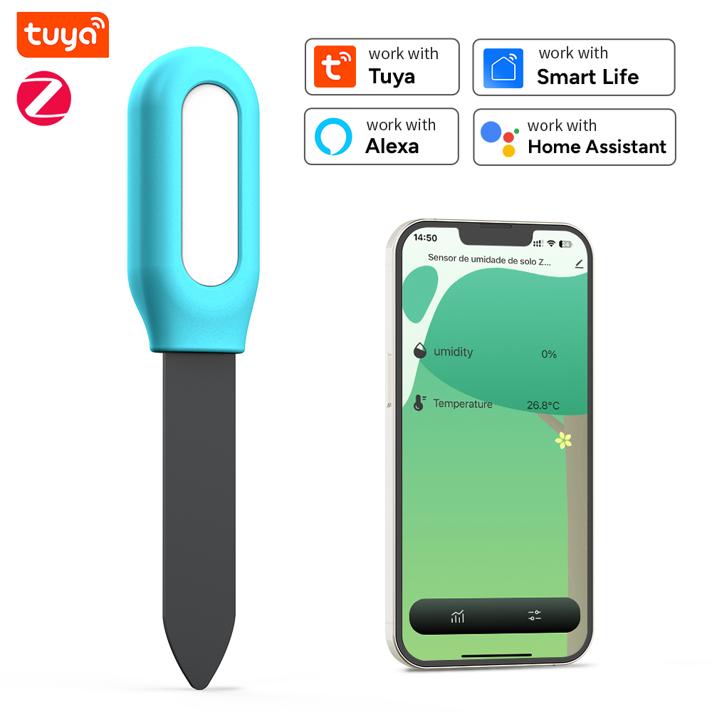 Tuya Zigbee Soil Sensor Humidi - Smart Garden Products 评论和价格